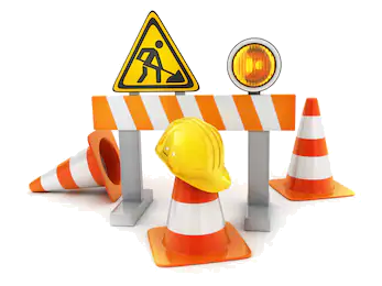 Cône de chantier